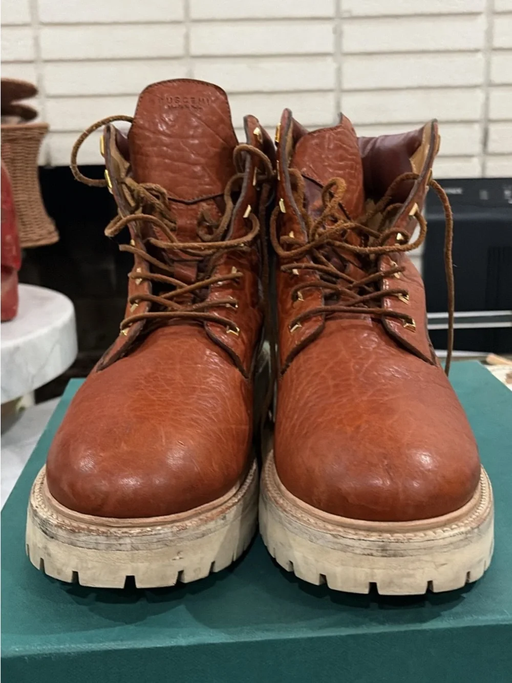 Buscemi Whiskey Brown Men’s Site Boot